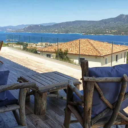 Superbe Avec 3 Vue Lägenhet Propriano (Corsica)